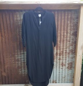 Black tunic dress